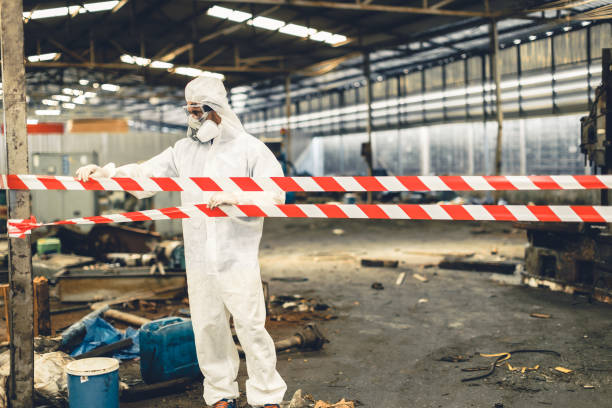 Professional Hoarding Cleanup technician working in North Hampton, OH